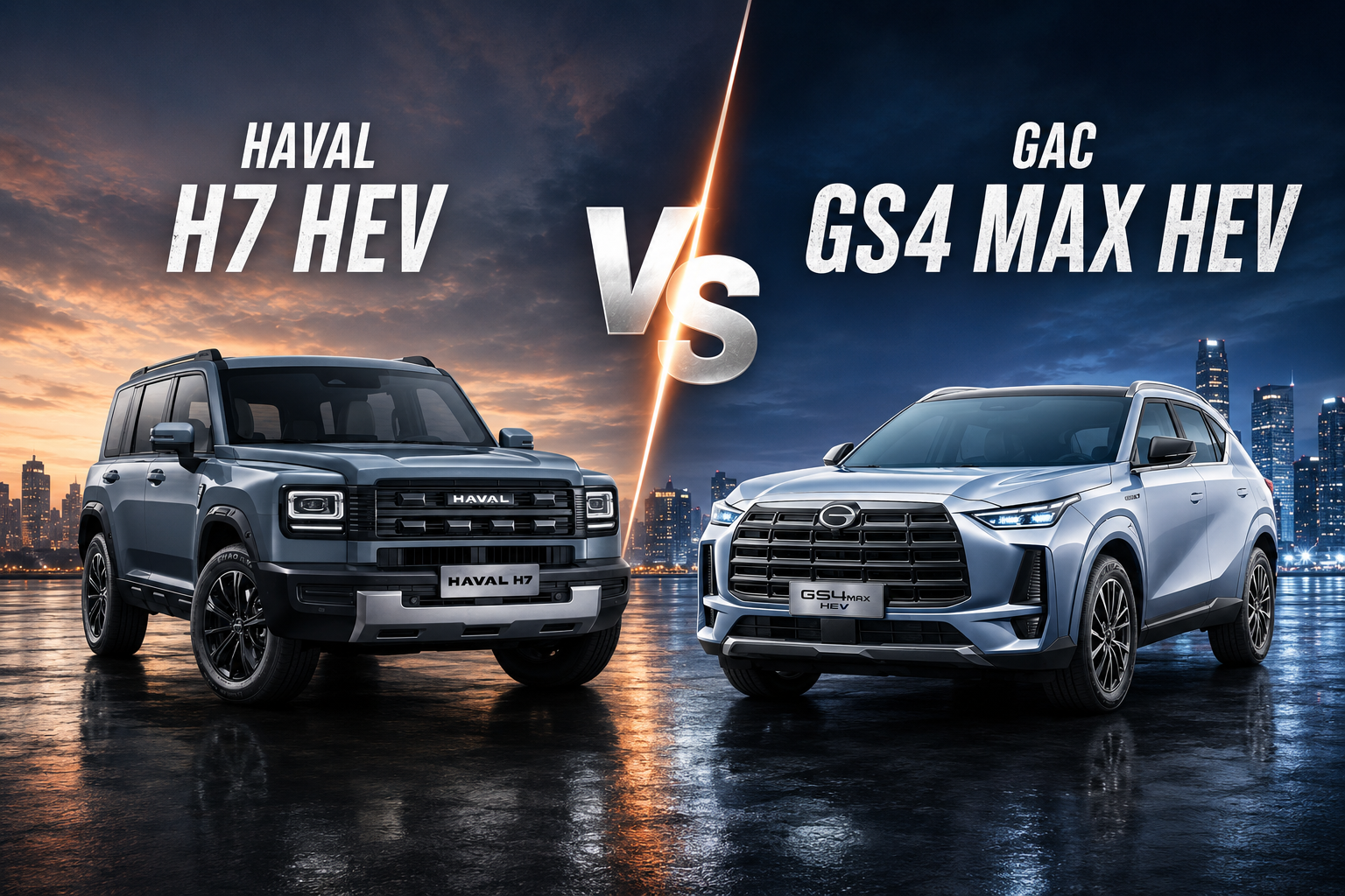 Spec Battle: GAC GS4 MAX HEV vs GWM Haval H7 HEV: ₱888 Apart